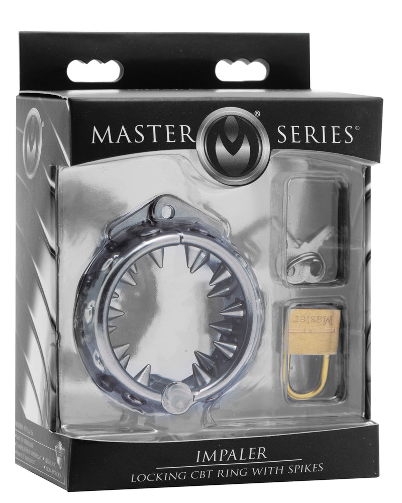 Impaler Locking Cbt Ring With Spikes